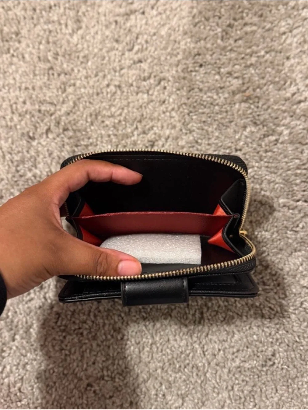 CHANEL Black and Gold Authenticity Card